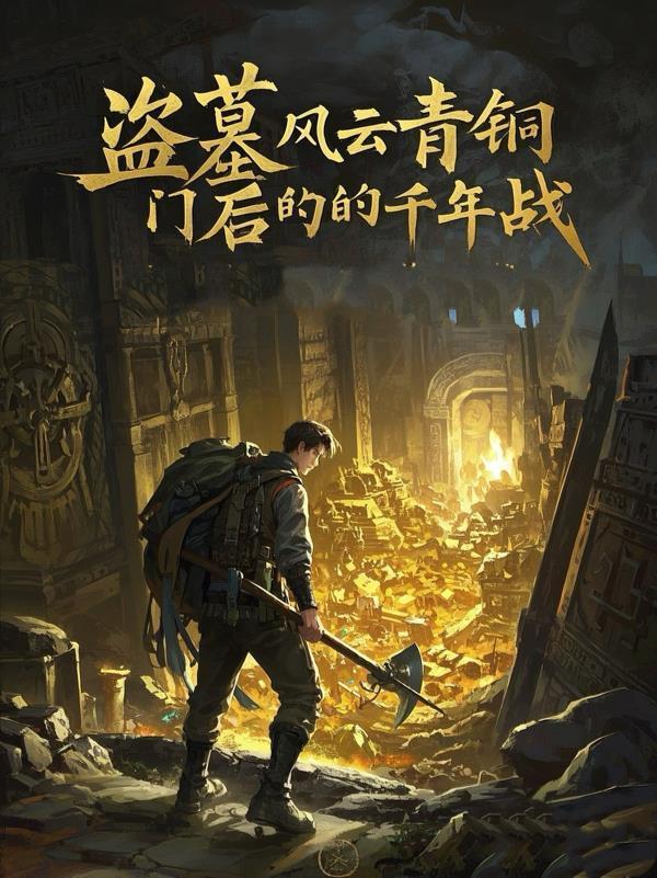 盗墓风云：青铜门后的千年战封面
